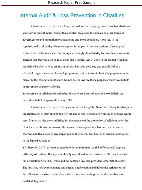 Research Paper .